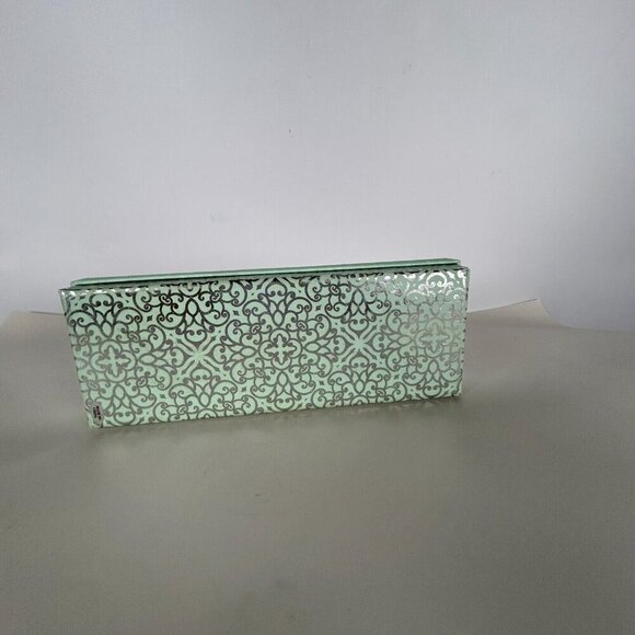 Scroll And Vine Silver Extra Long Pendant Reversible Necklace NIB 38" NOTE - Picture 9 of 9